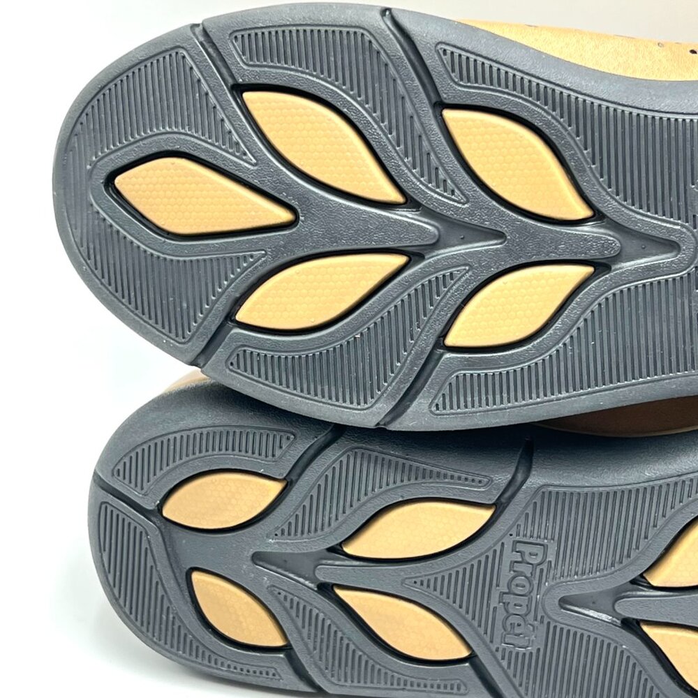 9.5N 9.5 NARROW WIDTH Propet Selena Brownβ Leather Mary Jane Comfort Flats Shoes - Picture 10 of 13